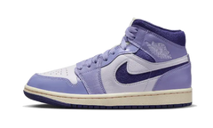 Air Jordan 1 Mid Purple Chenille