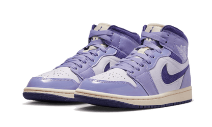 Air Jordan 1 Mid Purple Chenille