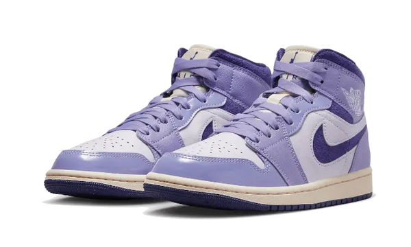 Air Jordan 1 Mid Purple Chenille