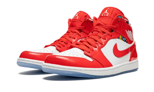 Air Jordan 1 Mid SE Barcelona Sweater - DC7294-600