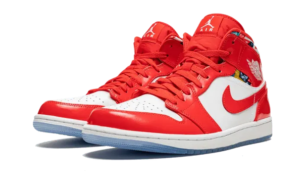 Air Jordan 1 Mid SE Barcelona Sweater - DC7294-600