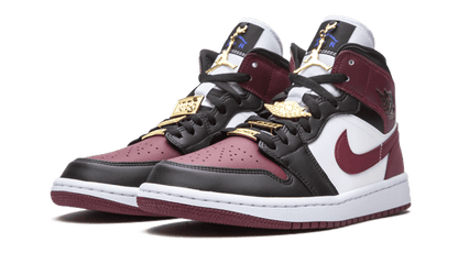 Air Jordan 1 Mid SE Black Dark Beetroot - CZ4385-016