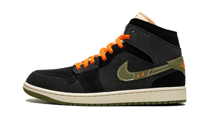 Air Jordan 1 Mid SE Craft Anthracite Light Olive