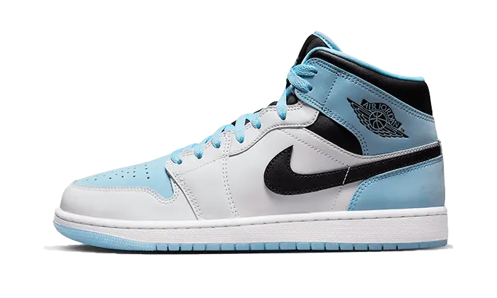Air Jordan 1 Mid SE Ice Blue Black Nike  Sneakers