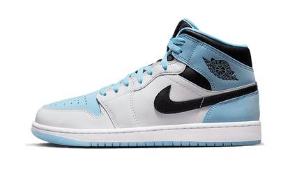 Air Jordan 1 Mid SE Ice Bleu Noir