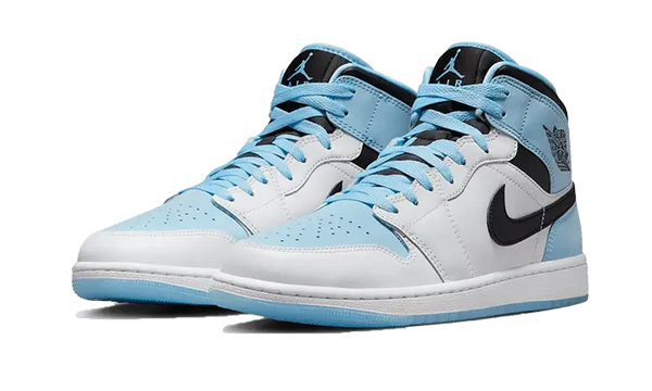 Air Jordan 1 Mid SE Ice Blue Black Nike  Sneakers