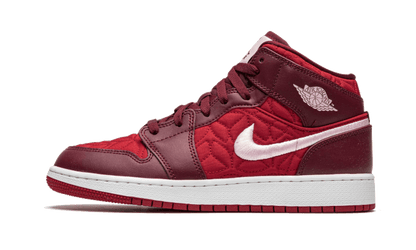 Air Jordan 1 Mid SE Red Quilt