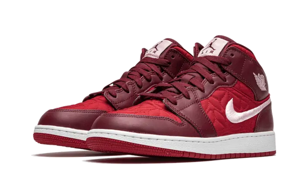 Air Jordan 1 Mid SE Red Quilt