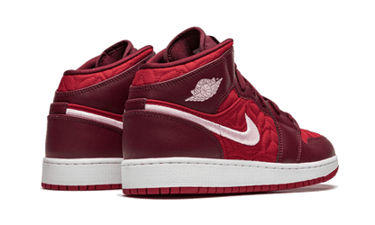 Air Jordan 1 Mid SE Red Quilt