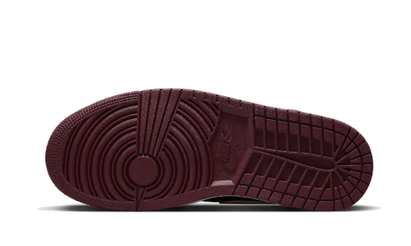 Air Jordan 1 Mid Split Beach Cherrywood Red
