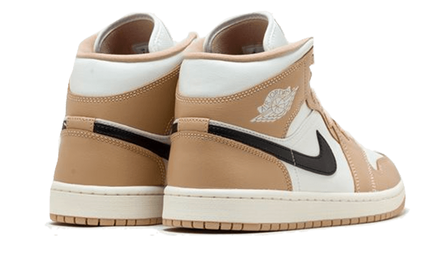 Air Jordan 1 Mid Tan Black