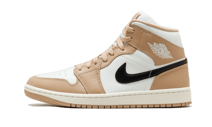 Air Jordan 1 Mid Tan Black