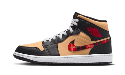 Air Jordan 1 Mid SE Tartan Swoosh