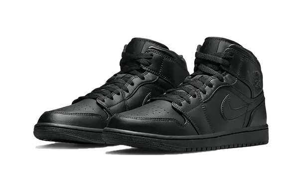 Air Jordan 1 Mid Triple Black (2022)