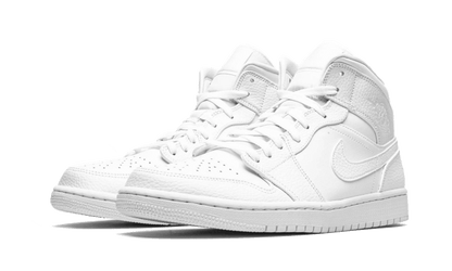 Air Jordan 1 Mid Triple White (2020)