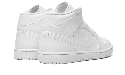 Air Jordan 1 Mid Triple White (2022)