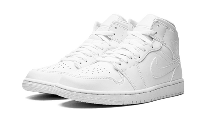 Air Jordan 1 Mid Triple White (2022)