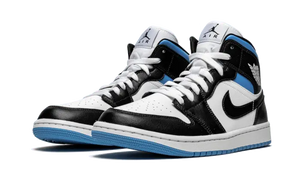 Air Jordan 1 Mid Royal Black and Blue - BQ6472-102