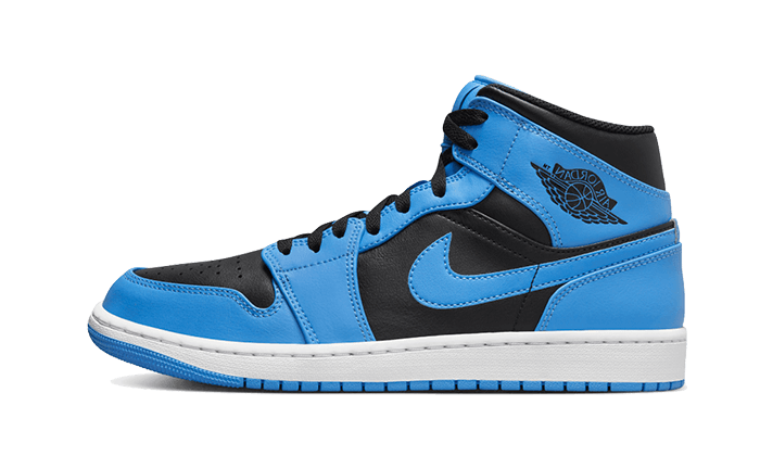 Air Jordan 1 Mid University Blue Black