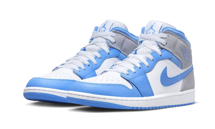 Air Jordan 1 Mid University Blue Grey