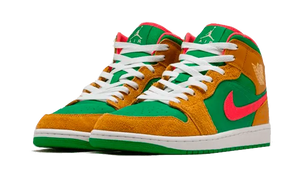 Air Jordan 1 Mid Wheat Watermelon