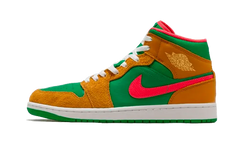 Air Jordan 1 Mid Wheat Watermelon