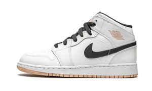 Air Jordan 1 Mid White Arctic Orange - 554725-180