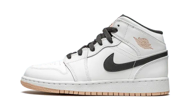 Air Jordan 1 Mid White Arctic Orange - 554725-180
