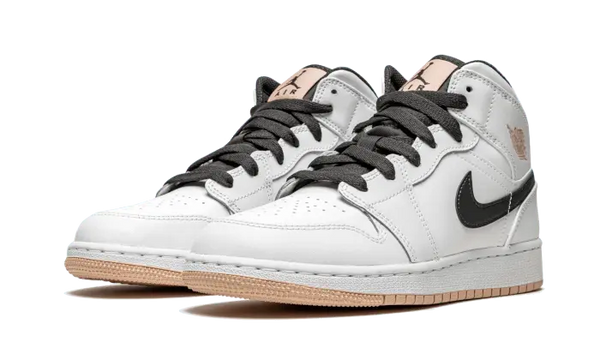 Air Jordan 1 Mid White Arctic Orange - 554725-180