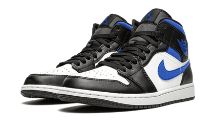 Air Jordan 1 Mid White Black Royal - 554724-140