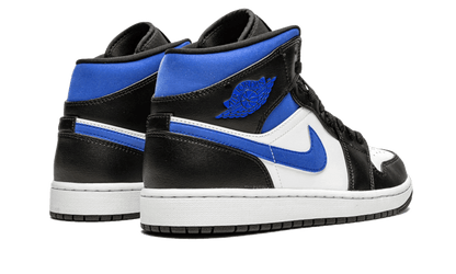 Air Jordan 1 Mid White Black Royal - 554724-140