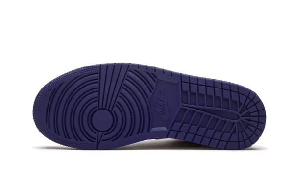 Air Jordan 1 Mid White Laser Orange Deep Royal Blue - 554725-131