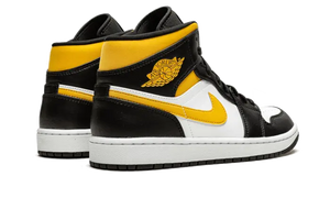 Air Jordan 1 Mid White Pollen Black - 554725-177