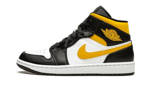 Air Jordan 1 Mid White Pollen Black - 554725-177