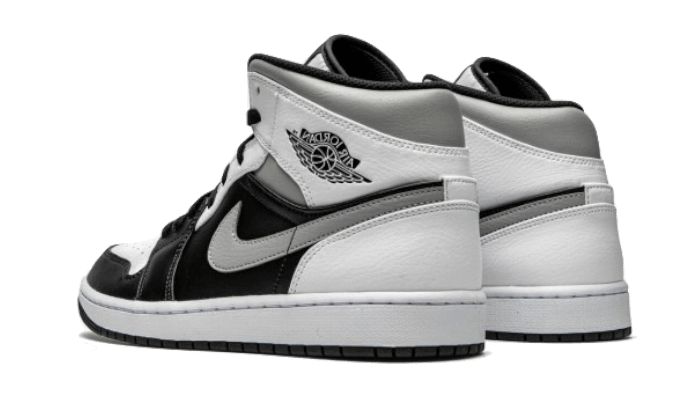 Air Jordan 1 Mid White Shadow - 554724-073