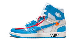 Air Jordan 1 Retro High Off-White University Bleu