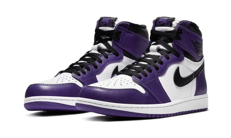 Air Jordan 1 Retro High OG Court Purple White - 555088-500