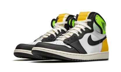 Air Jordan 1 Retro High White Black Volt University Gold 