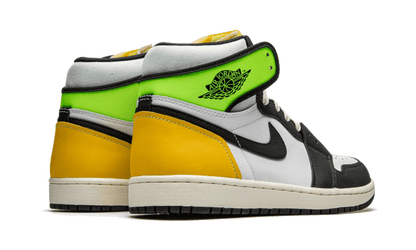 Air Jordan 1 Retro High White Black Volt University Gold 