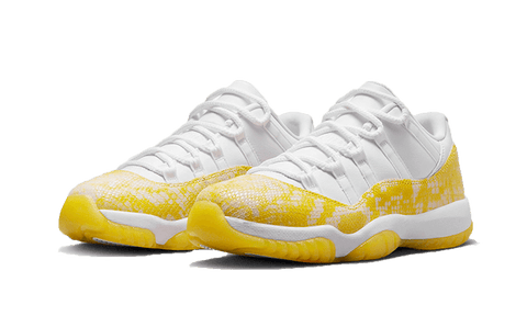 Air Jordan 11 Retro Low Yellow Snakeskin