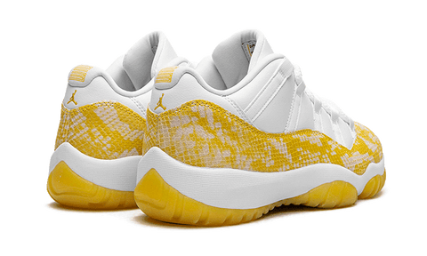 Air Jordan 11 Retro Low Yellow Snakeskin