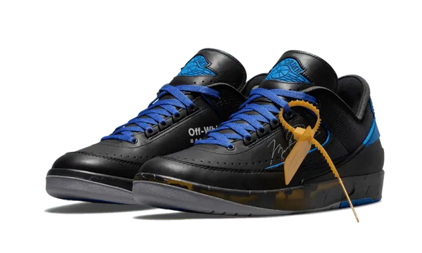 Air Jordan 2 Retro Low SP Off-White Negro Azul - DJ4375-004