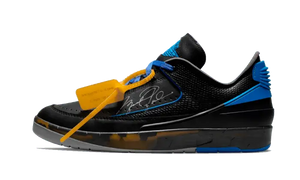 Air Jordan 2 Retro Low SP Off-White Negro Azul - DJ4375-004