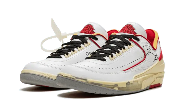 Air Jordan 2 Retro Low SP Off-White White Red - DJ4375-106A
