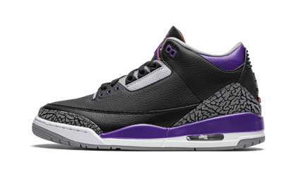 Air Jordan 3 Retro Black Court Purple - CT8532-050