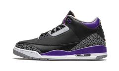 Air Jordan 3 Retro Black Court Purple