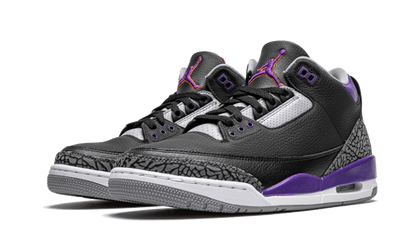 Air Jordan 3 Retro Black Court Purple - CT8532-050