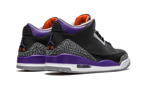 Air Jordan 3 Retro Black Court Purple - CT8532-050