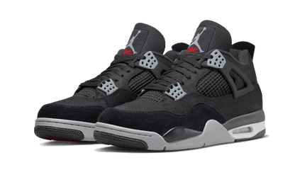 Air Jordan 4 Black Canvas