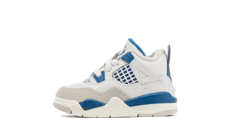 Air Jordan 4 Retro Azul Militar (2024) Bébé (TD)